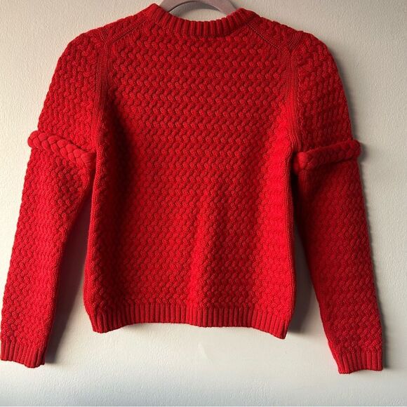 NWOT Hucklebones London Girls Red Knit Sweater - Picture 6 of 8